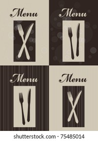 Vector set of restaurant menu - EPS 10