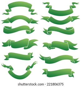 Vector Set of Ribbons for Your Text