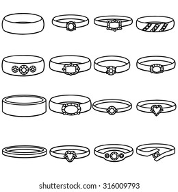 vector set ring