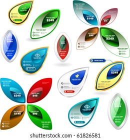 Vector set of sale banner and tag. Great collection.