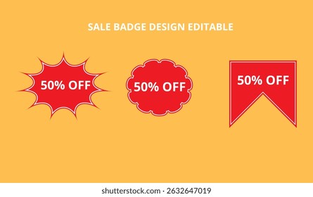 vector of set sale labels collections