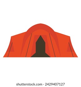 vector set of scout day camping tents scout