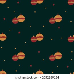 Vector set of seamless Christmas patterns and backgrounds.