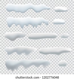Vector set of seasonal elements for design.