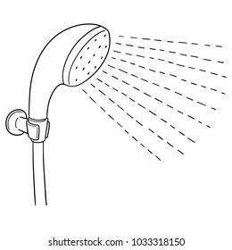 vector set of shower