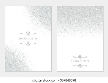 Silver Glitter Vector Art, Icons, and Graphics for Free Download