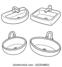 vector set of sink