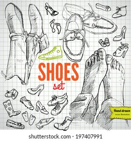7,935 Sneakers Line Drawing Images, Stock Photos & Vectors | Shutterstock