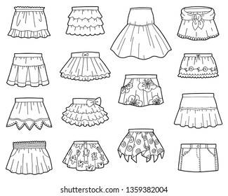 Ruffle Skirt Images Stock Photos Vectors Shutterstock