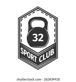 Vector set sport emblems. Logo badges and labels, Sport club icon