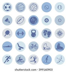 Vector Set of Sport Icons