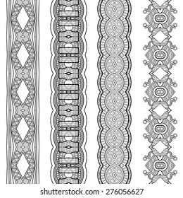 Vector Set of Stickers, Labels, Tags, Bookmarks. Hand Drawn Texture