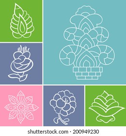 Vector set of stickers. You can do your own cards, business cards, posters, labels, tags. Vector pattern can be used for web page backgrounds, wallpapers ,pattern.