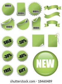 Vector set of tags