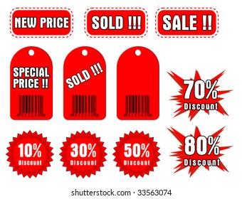 Vector set of tags