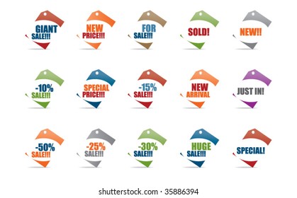 Vector set of tags