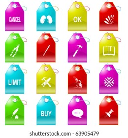 Vector set of tags