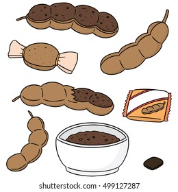 vector set of tamarind product