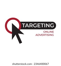 Vector set of target, marketing logos