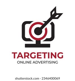 Conjunto de vectores de destino, logotipos de marketing