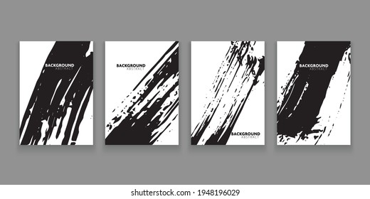 Vector set of template book cover, layout, flyer, poster.