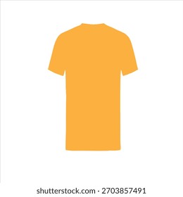 Vector set template of male T-shirts