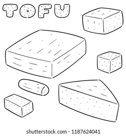 vector set of tofu