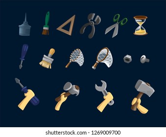 Vector set of tools