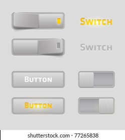 Vector set of tumblers and toggles