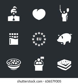 Vector Set of Ukraine Icons.