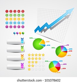 vector set of useful business and web elements