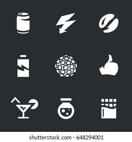 Vector Set of Various Energy Icons.