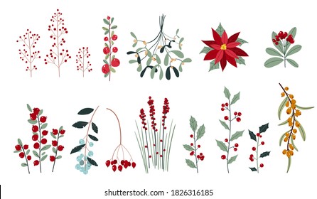 クリスマス 花 のイラスト素材 画像 ベクター画像 Shutterstock