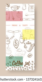 Vector set of vertical banners with Graphic design, Creativity, Illustration, Design tools, Precision website templates. Modern thin line flat style design.