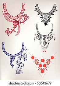 vector set of vintage