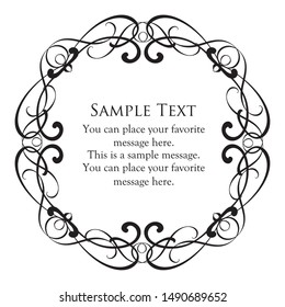 Vector set of vintage elements for design. Ornamental frames, borders, dividers, banners, arrows, monogram, corners, square, template for logo. Pear and flower vignette. Premium gold style