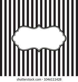 Vector set vintage labels and frame.