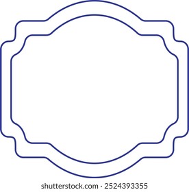 Conjunto de Vector vintage etiquetas y marco.