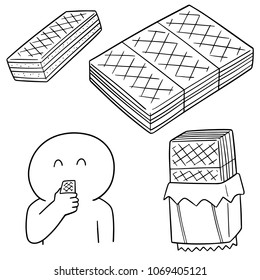 vector set of wafer