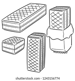 vector set of wafers