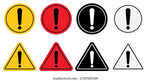 Un conjunto de Vectores de cintas de advertencia y señales. Líneas de advertencia Abstractas y señales para sitios de construcción, policía y accidentes de tránsito. Elementos de la colección de cinta de advertencia para su diseño.