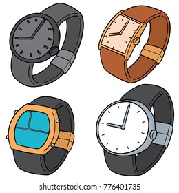 vector set of watch