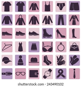 Vector Set of Wear Icons