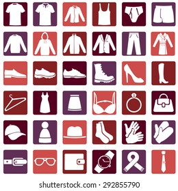 Vector Set of Wear Icons