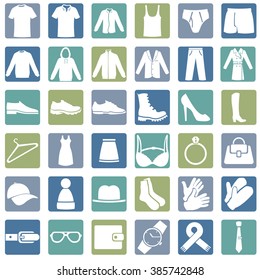 Vector Set of Wear Icons
