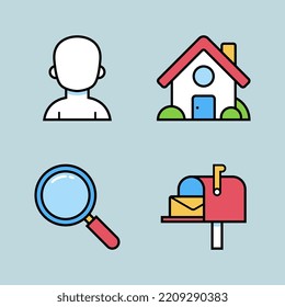 Vector Set of Web Icons