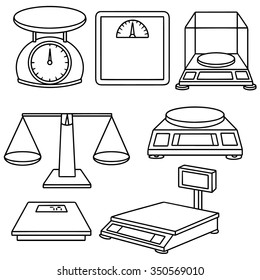 vector set of weighing machine