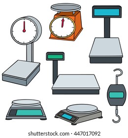 vector set of weighing machine