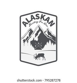 vector set of wilderness and nature exploration vintage logos, emblems, silhouettes and design elements, print and banner, shirt design