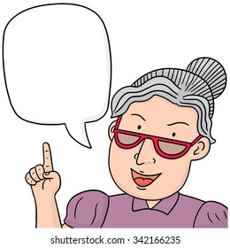 vector set of woman